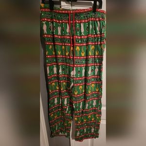 Mens Christmas Story Drawstring Cotton Pajama PANT 2XL